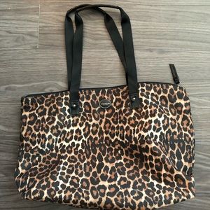 Coach nylon tote bag-animal print